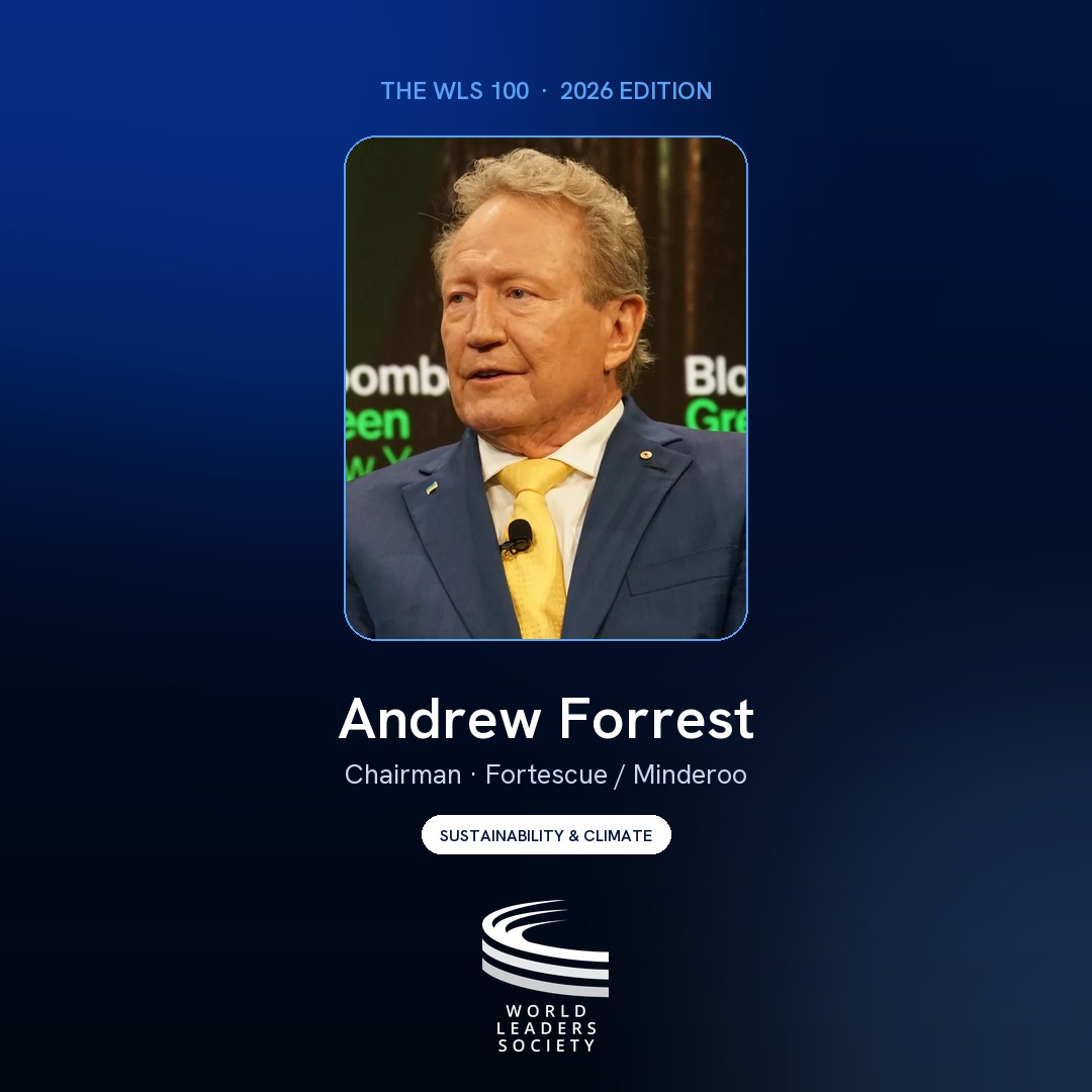 WLS 100 badge · Andrew Forrest
