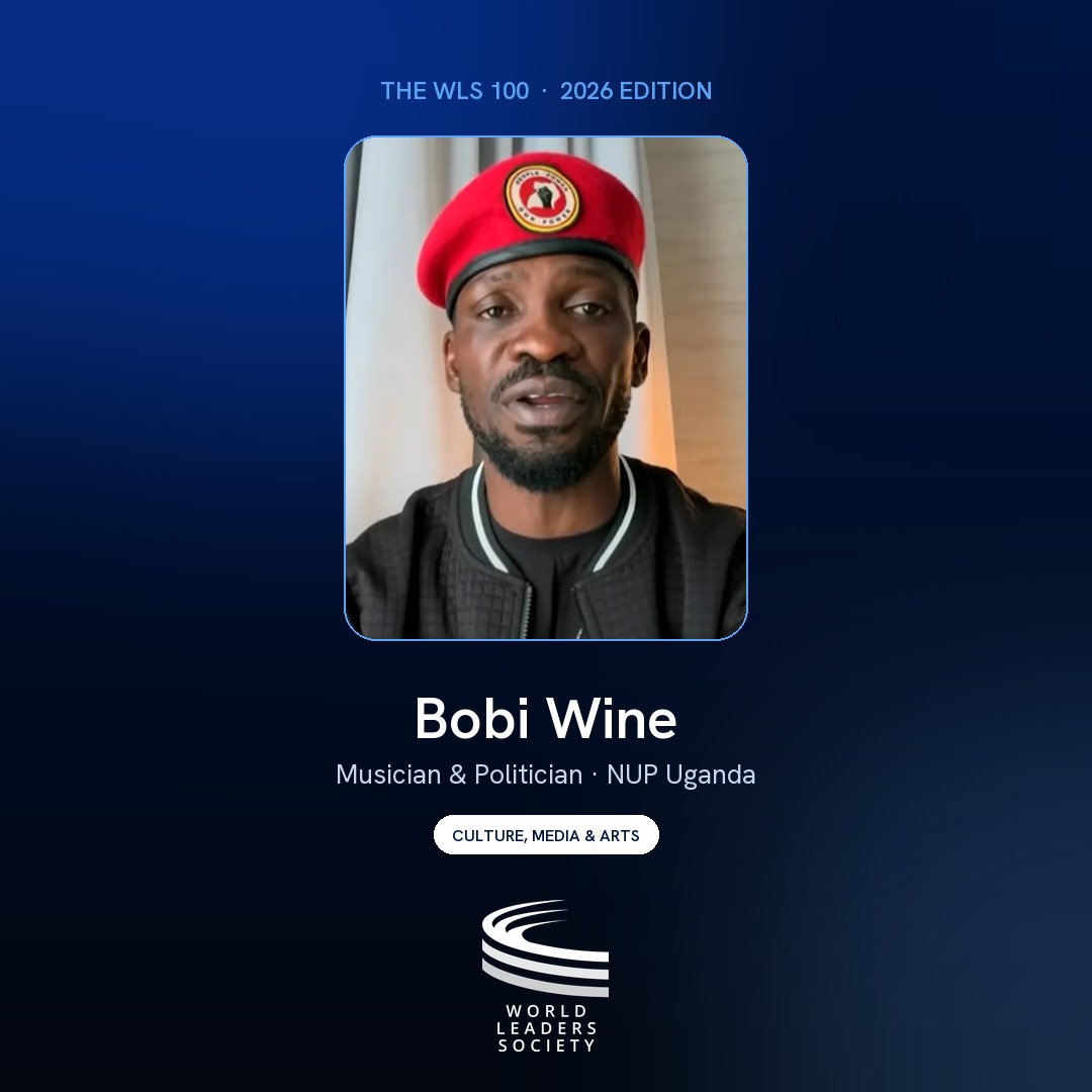 WLS 100 badge · Bobi Wine