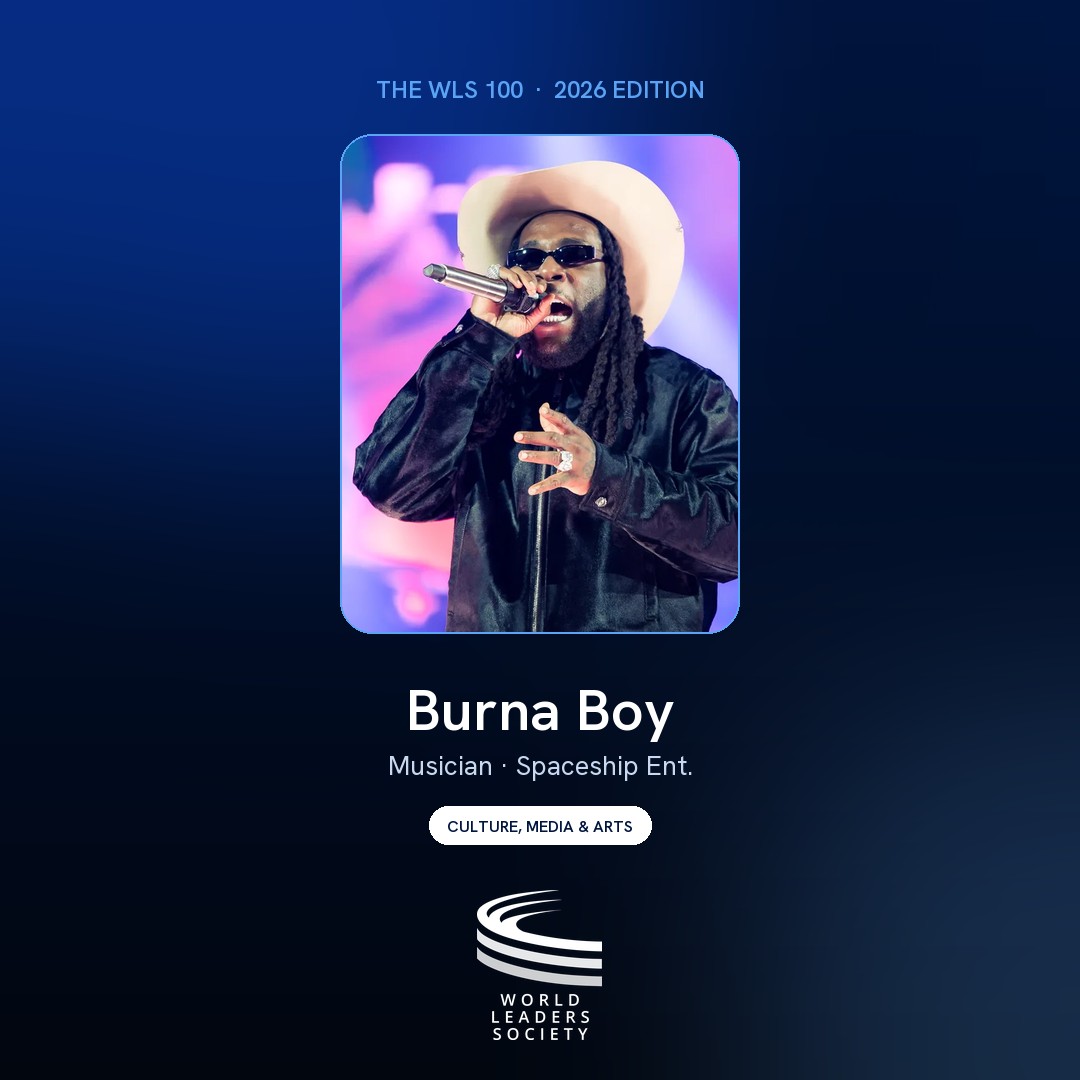 WLS 100 badge · Burna Boy