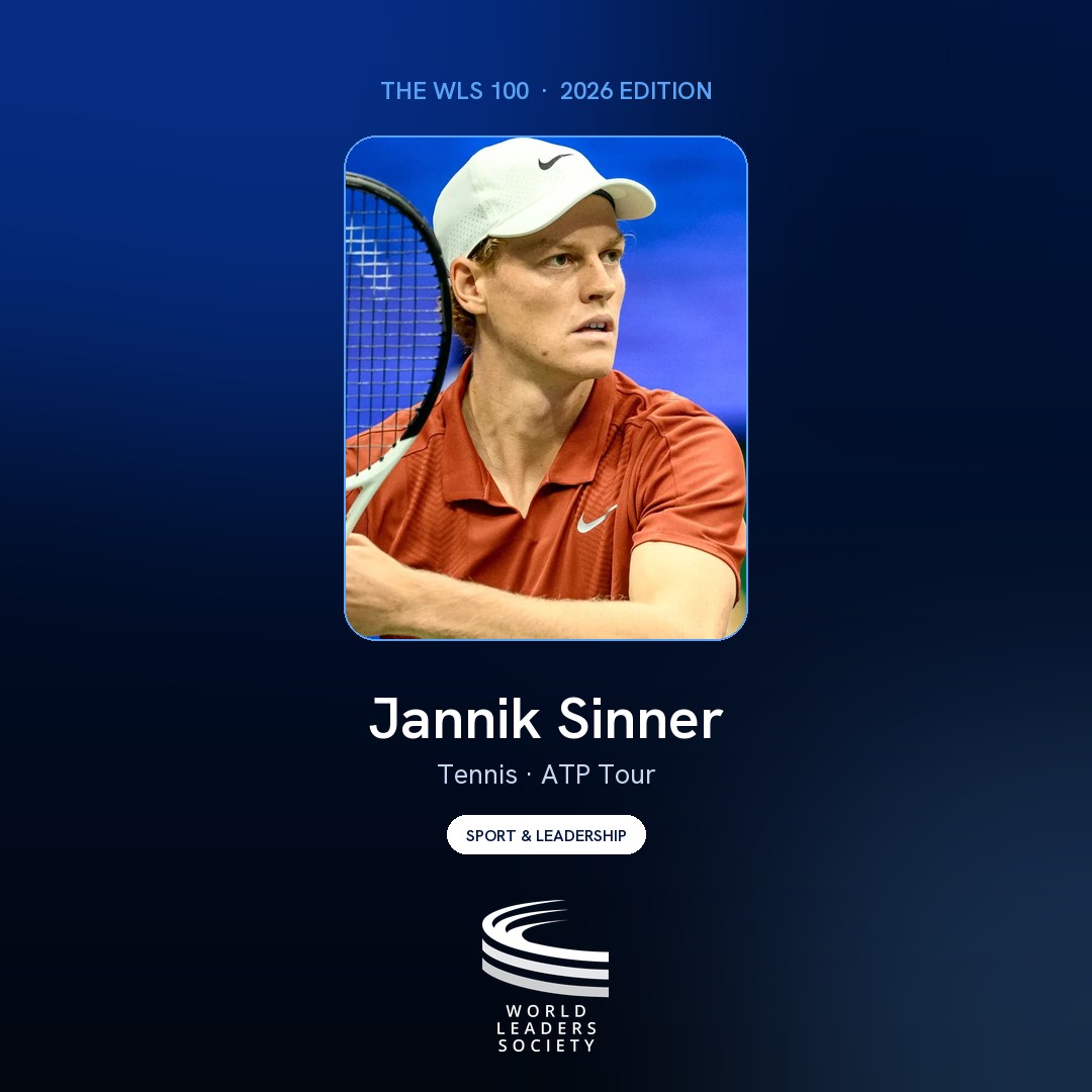 WLS 100 badge · Jannik Sinner