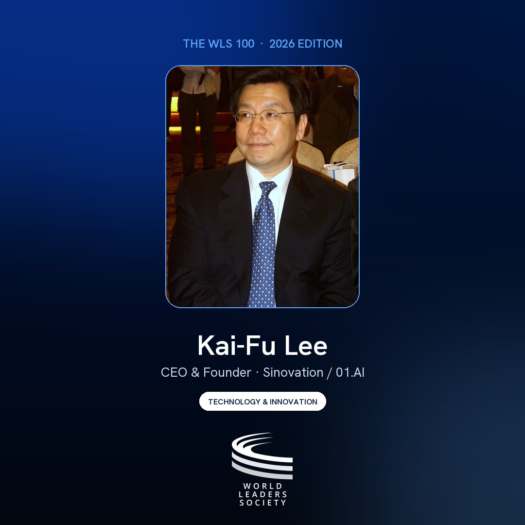 WLS 100 badge · Kai-Fu Lee