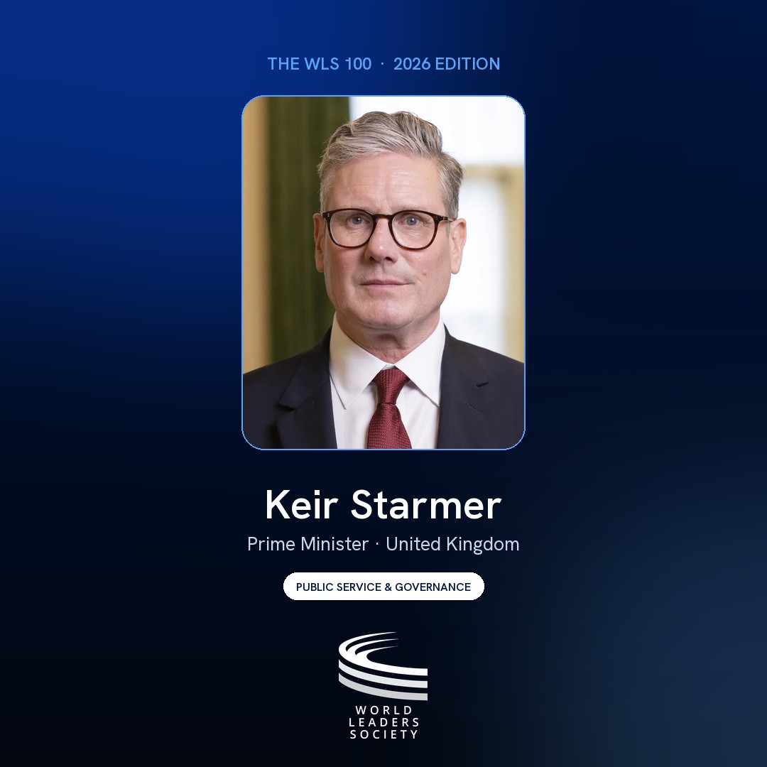 WLS 100 badge · Keir Starmer