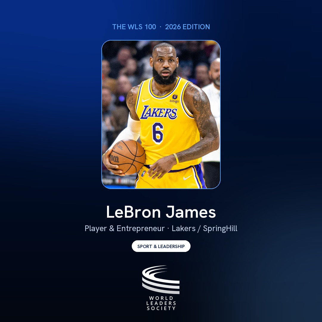 WLS 100 badge · LeBron James