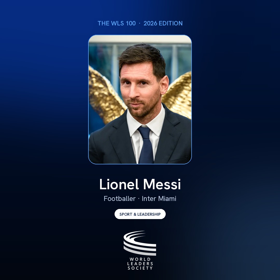 WLS 100 badge · Lionel Messi