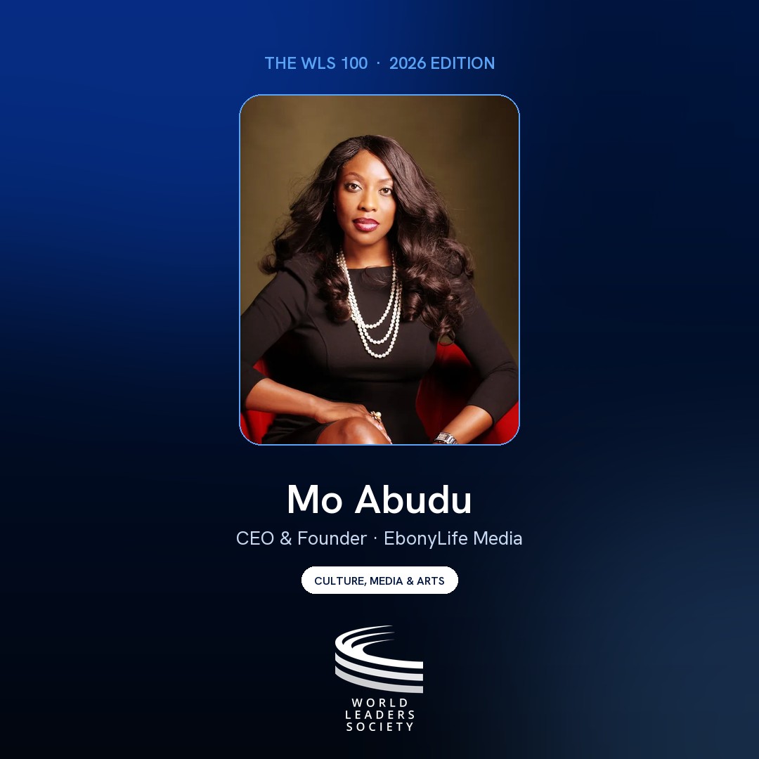 WLS 100 badge · Mo Abudu