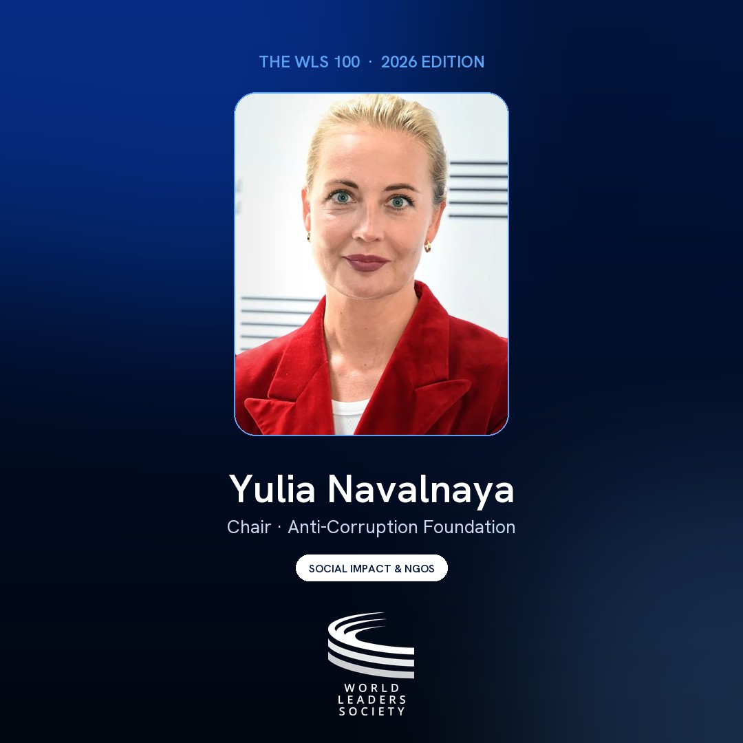 WLS 100 badge · Yulia Navalnaya